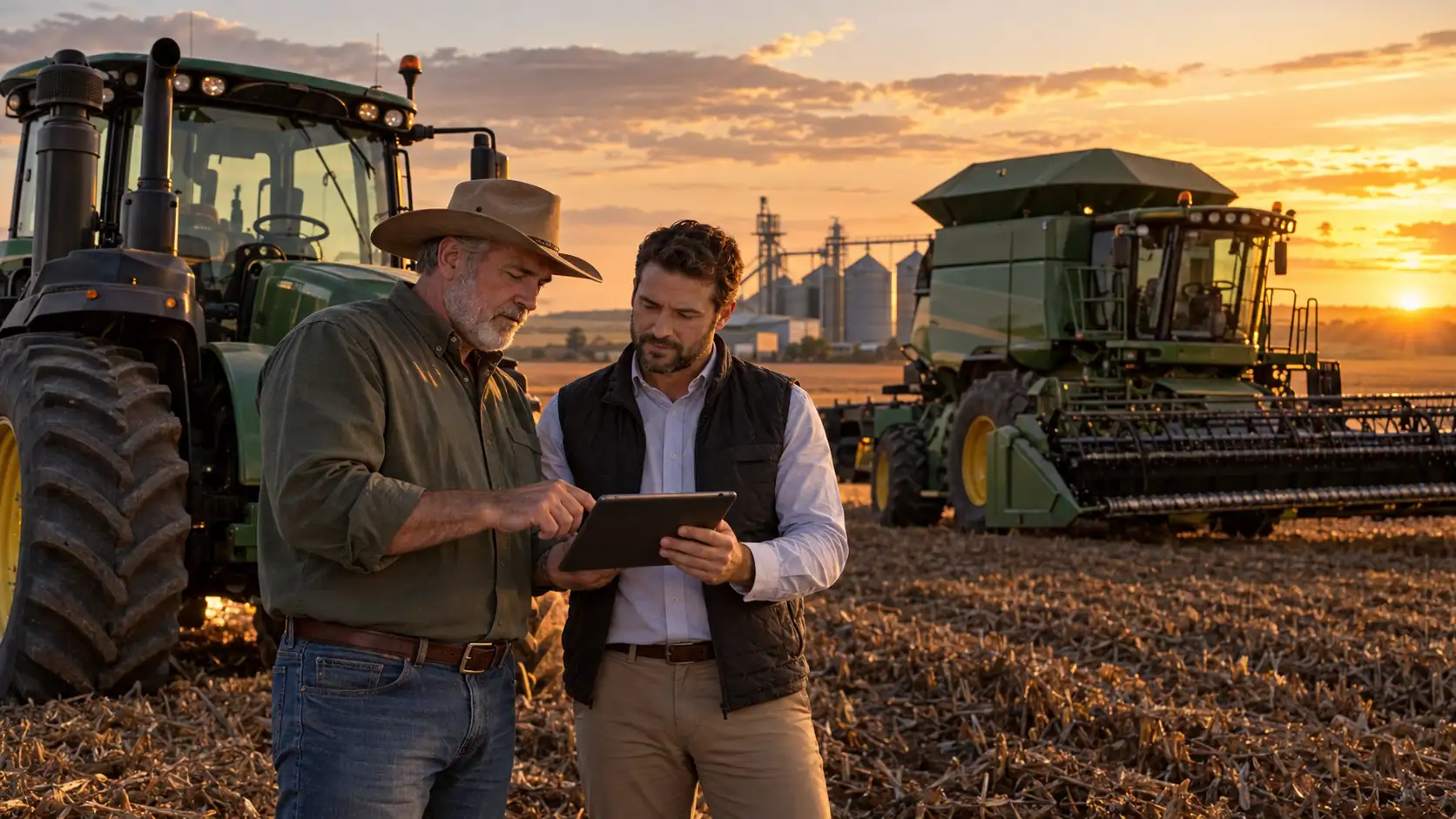 Consórcio de máquinas agrícolas versus financiamento para compra de tratores e colheitadeiras