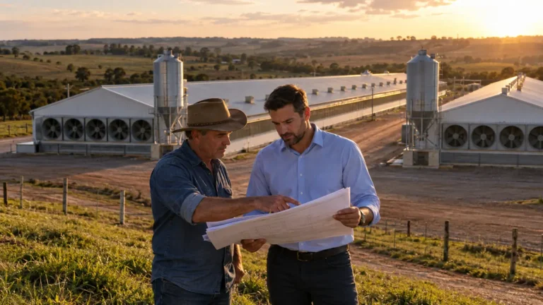 Crédito rural para avicultura: construção de galpões e integração