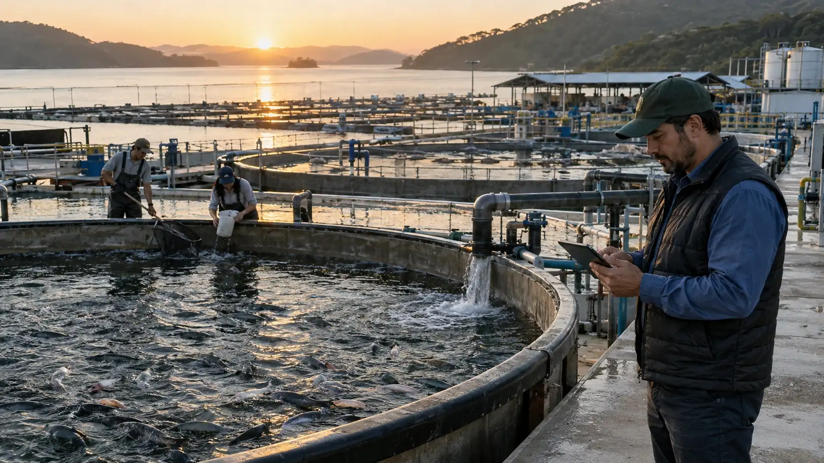 Seguro aquícola para proteção de criação de peixes e fazendas marinhas