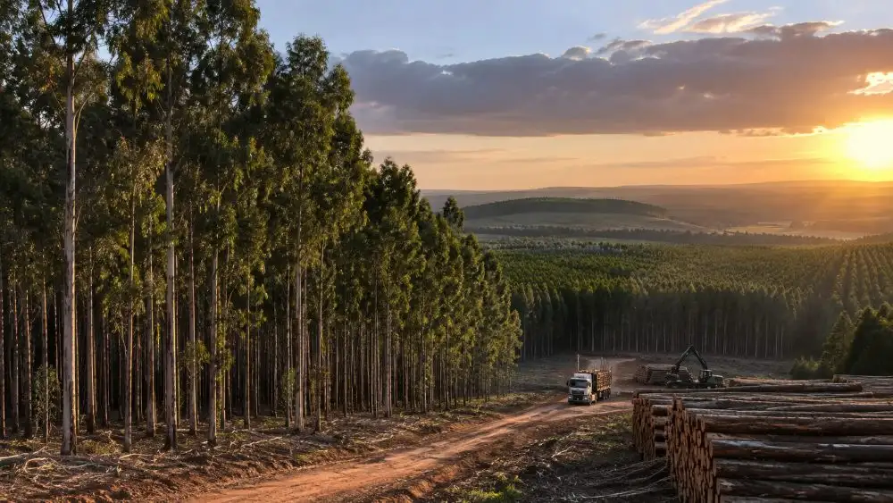 Seguro de florestas comerciais para proteção de plantações de eucalipto e pinus
